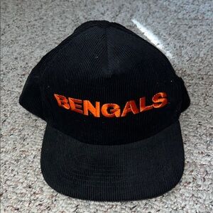 Black Cincinnati Bengals Cap